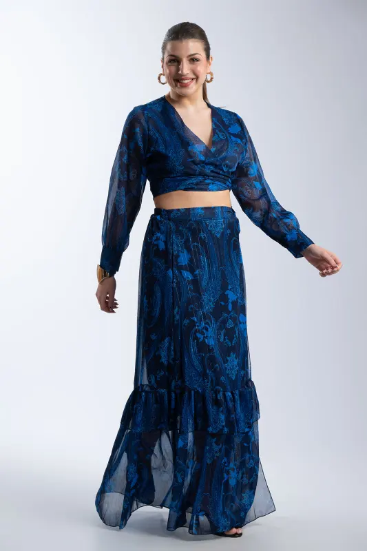 Set Top-Skirt Envelope Gold Thread