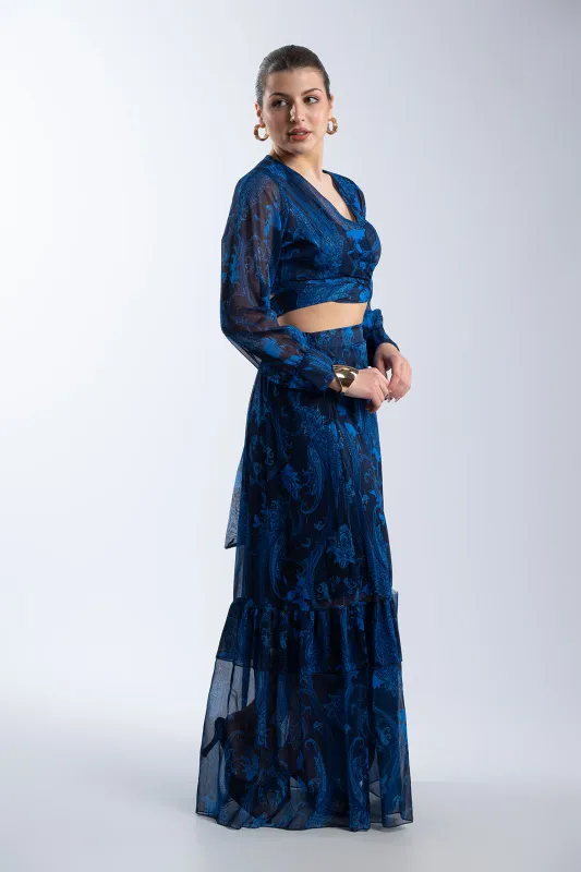 Set Top-Skirt Envelope Gold Thread