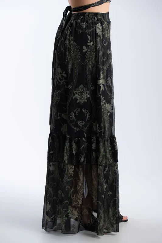 Set Top-Skirt Envelope Gold Thread