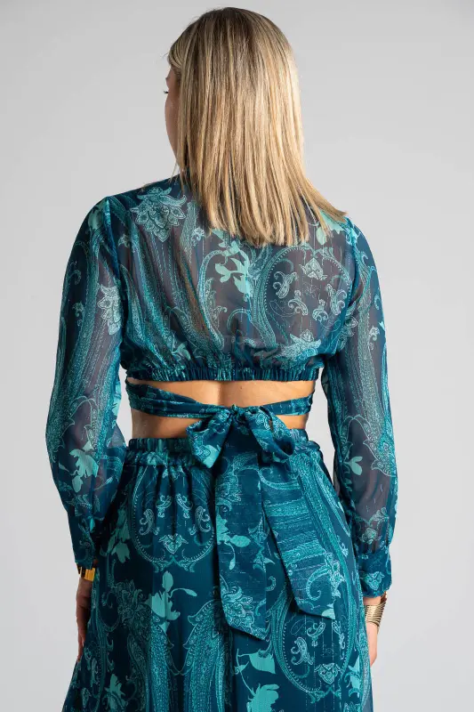 Set Top-Skirt Envelope Gold Thread