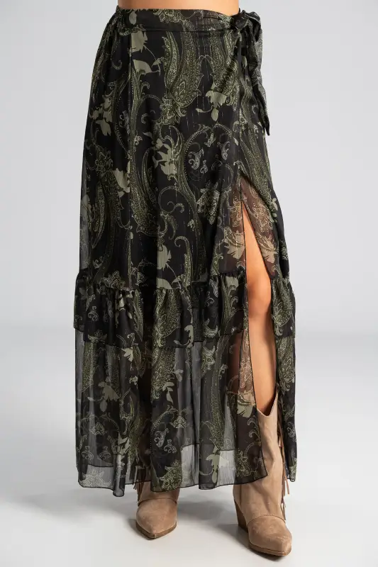 Set Top-Skirt Envelope Gold Thread