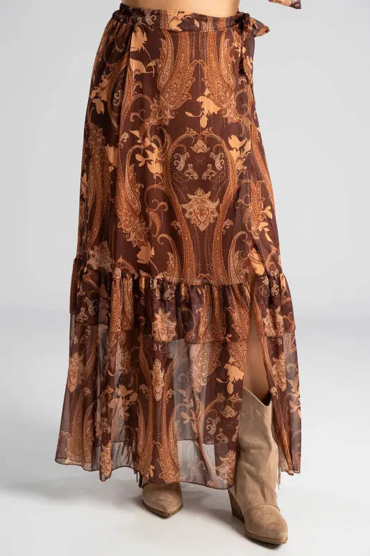 Set Top-Skirt Envelope Gold Thread