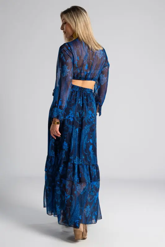 Set Top-Skirt Envelope Gold Thread