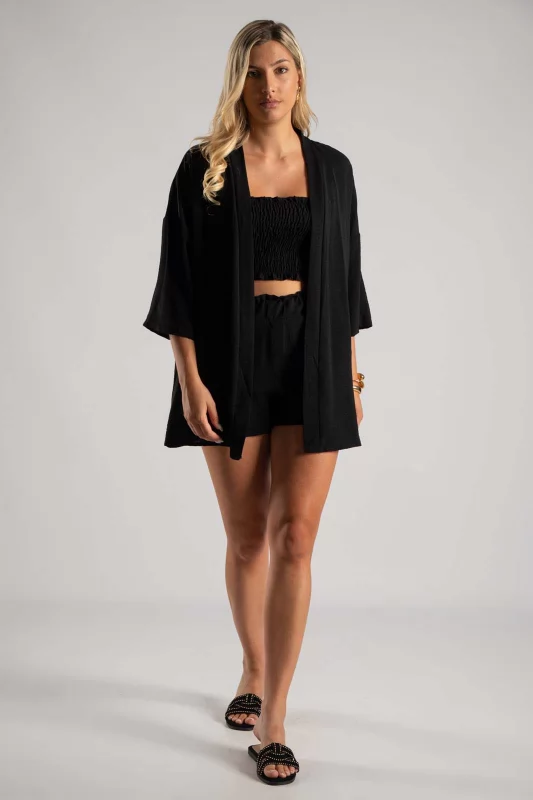 Σετ Triple Shorts-Τοπ-Κιμονό