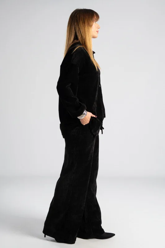 Σετ Velvet Πουκάμισο-Παντελόνι