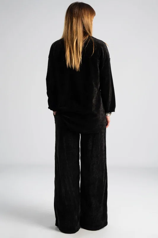 Σετ Velvet Πουκάμισο-Παντελόνι