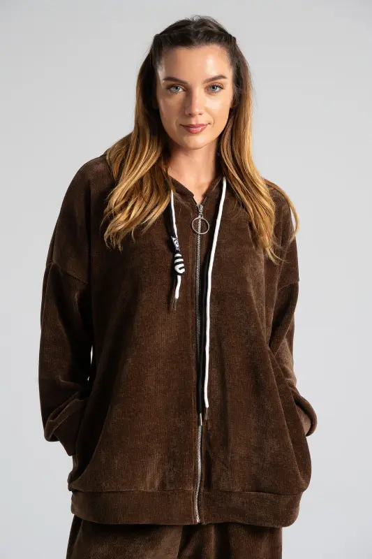 Σετ Ζακέτα-Παντελόνι Βελούδο Κοτλέ