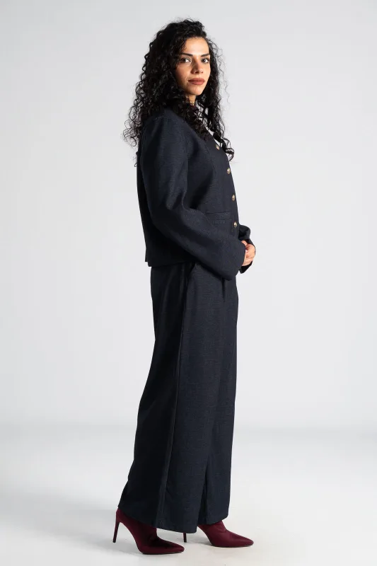 Σετ Ζακέτα-Παντελόνι Χρυσά Κουμπιά