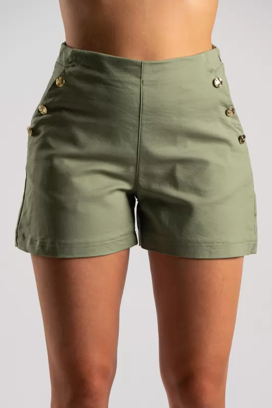 Shorts Κουμπιά