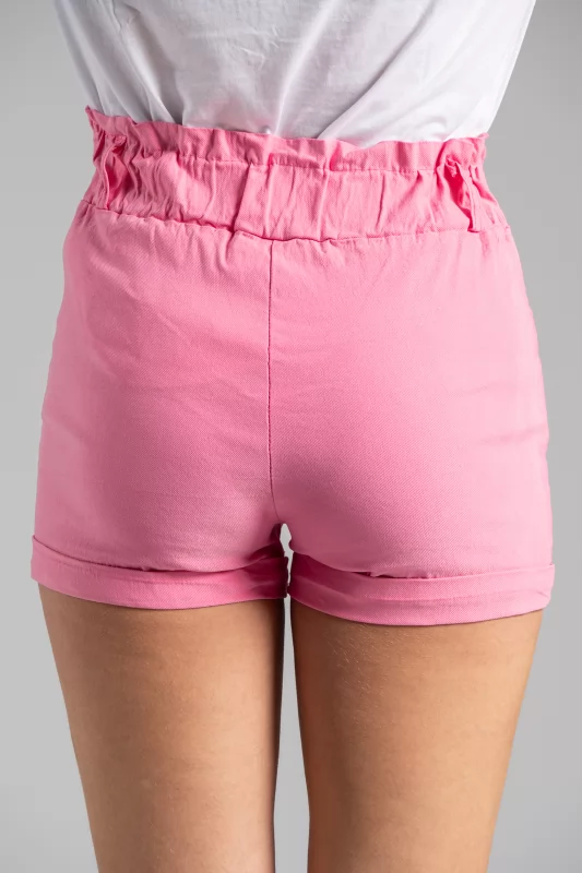 Shorts With Elastic Bubblegum