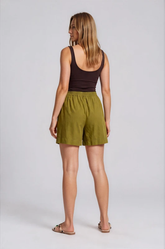 Shorts με Τσέπες και Λάστιχο