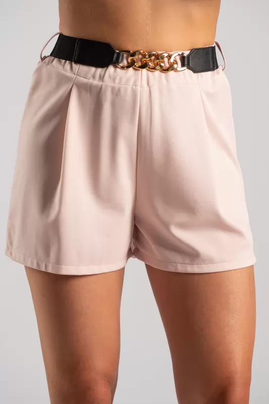 Shorts With Belt 