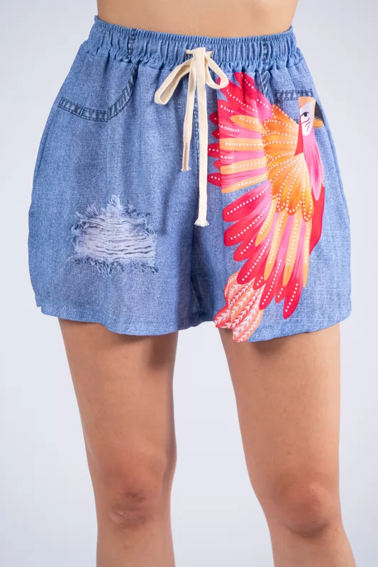 Shorts Parrot Denim Blue