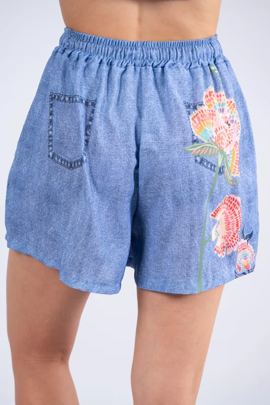 Shorts Parrot Denim Blue