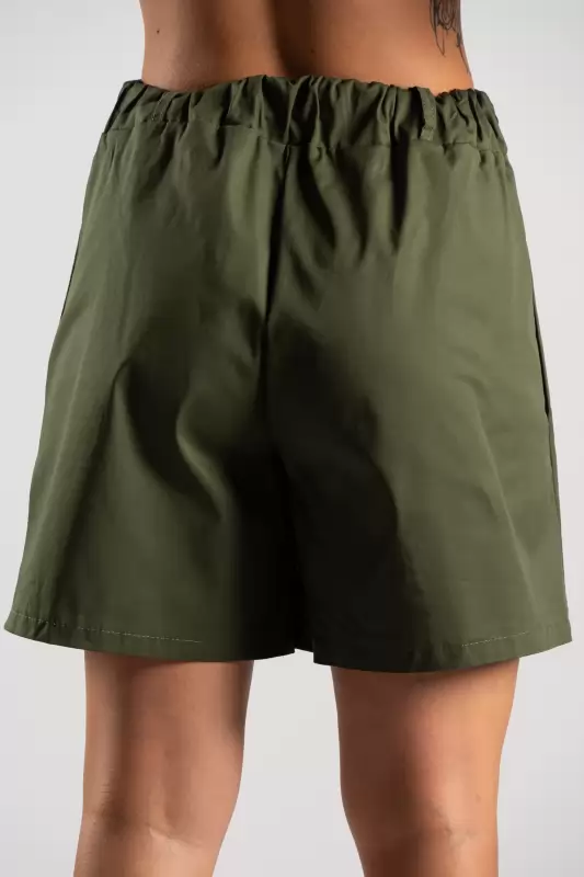 Shorts Βαμβακερό Λάστιχο
