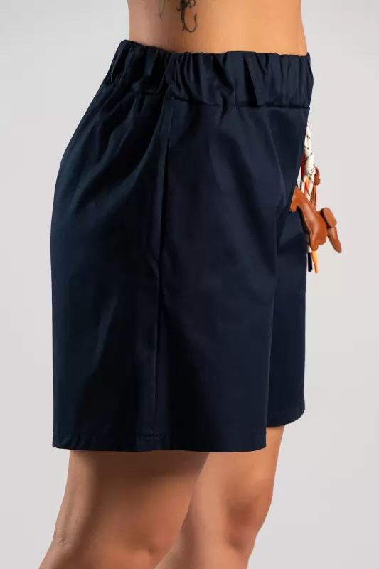 Shorts Βαμβακερό Λάστιχο