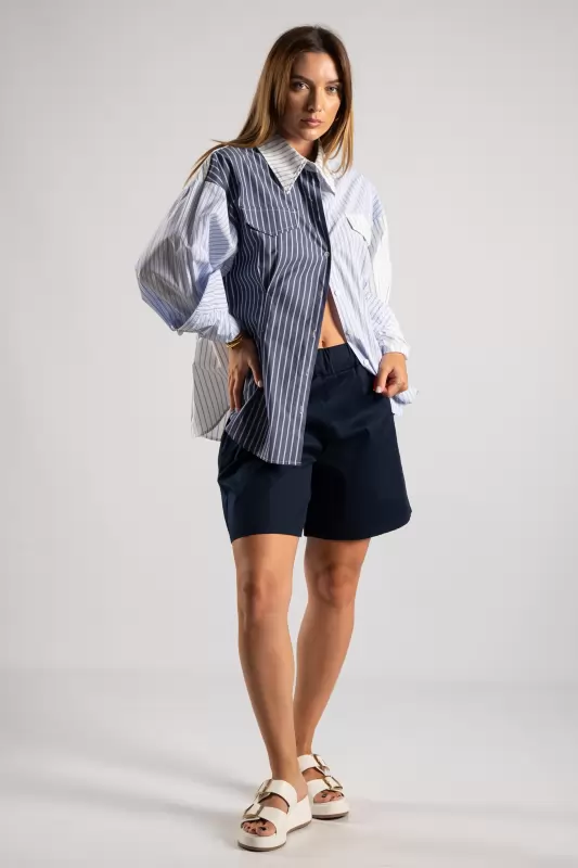 Shorts Βαμβακερό Λάστιχο