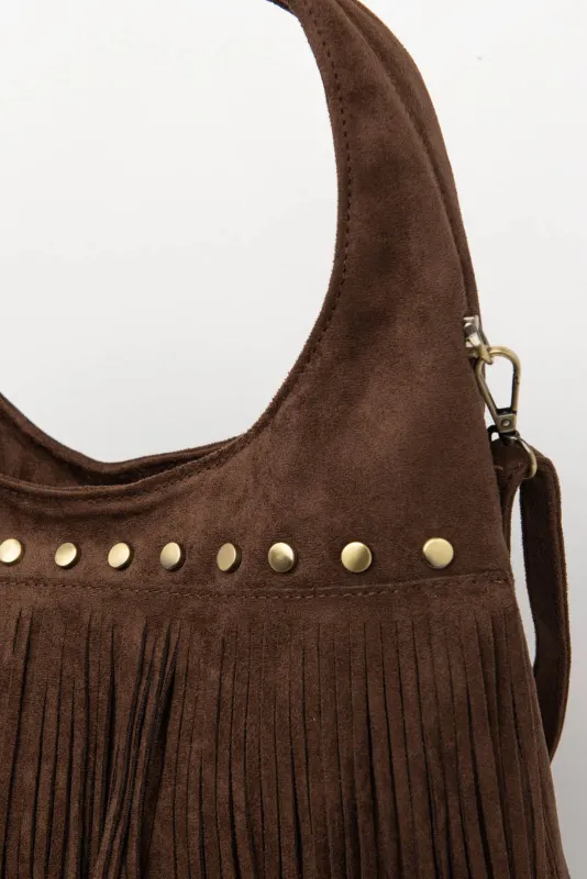 Shoulder Bag Fridges Suede