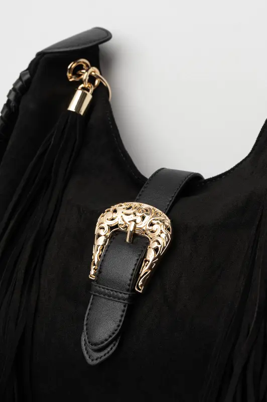 Shoulder Bag Σουέτ Κρόσια