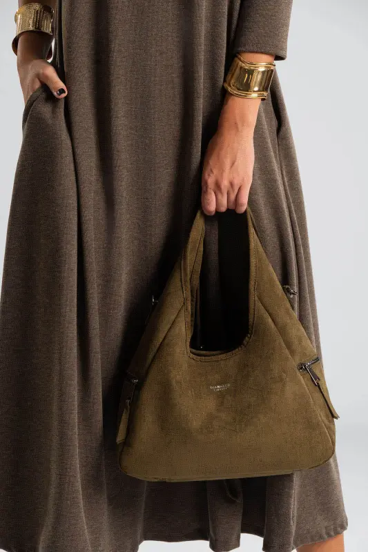 Shoulder Bag Suede