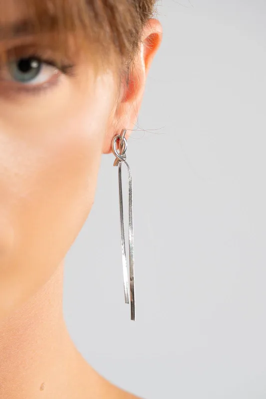 Stainless Steel Earrings Knot