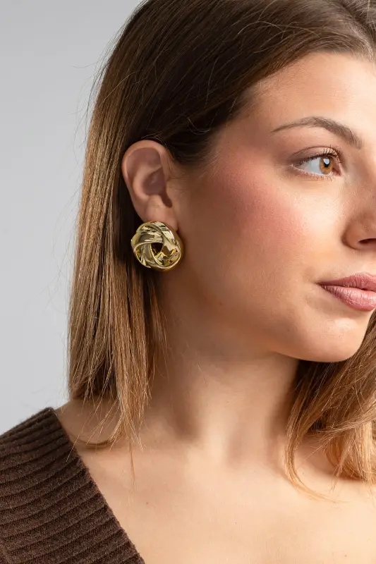 Σκουλαρίκια Combo Braid