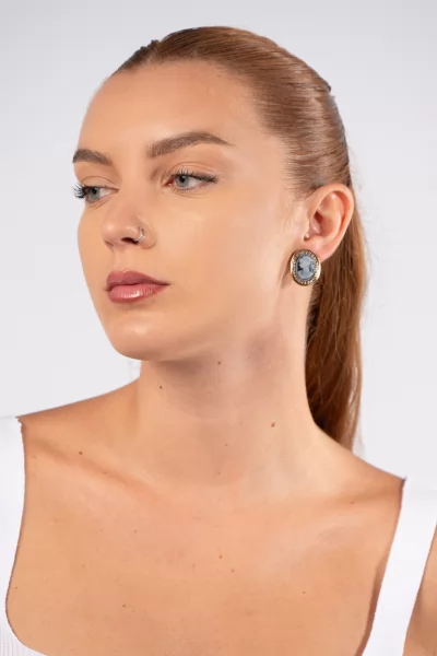 Earrings Cameo Gold
