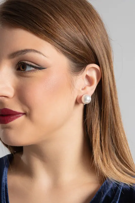 Σκουλαρίκια Κλιπ Πέρλα