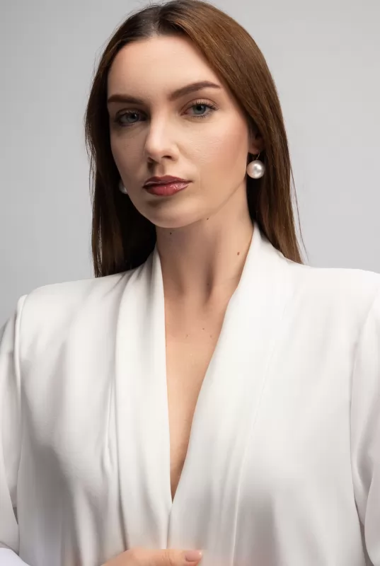 Hanging Pearl Earrings