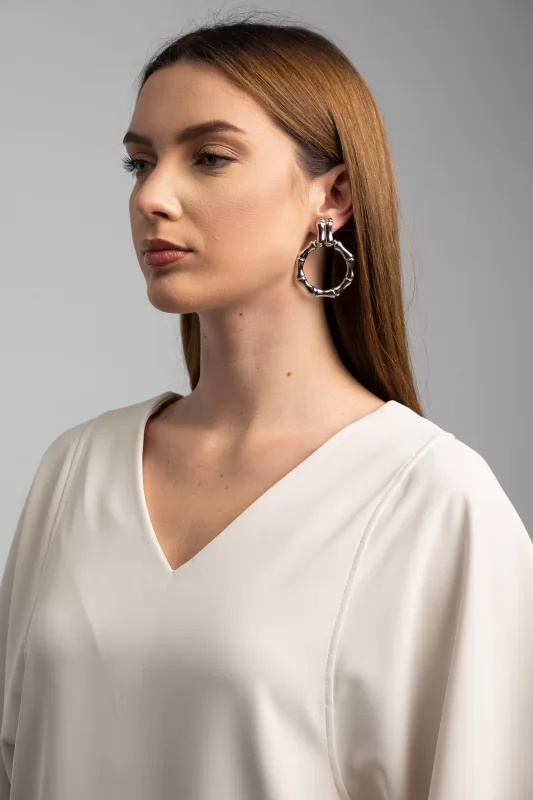 Earrings Pendant Hoops