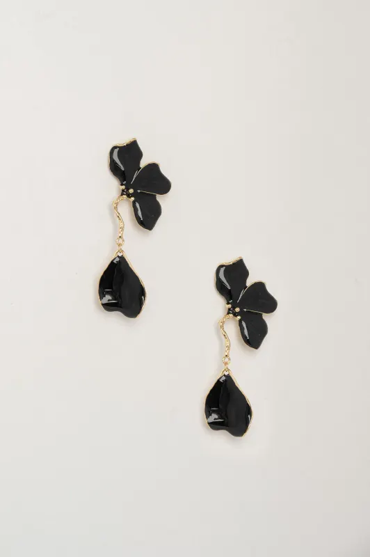 Earrings Petals Pendant