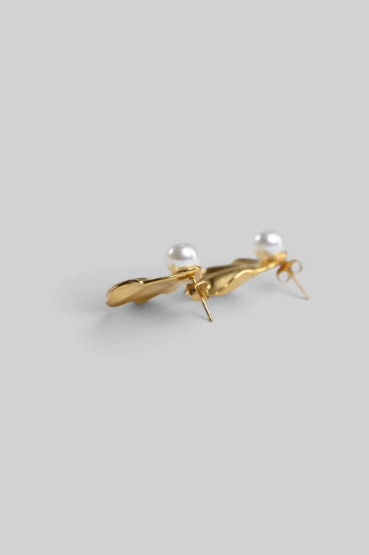 Earrings Shell Pearl 