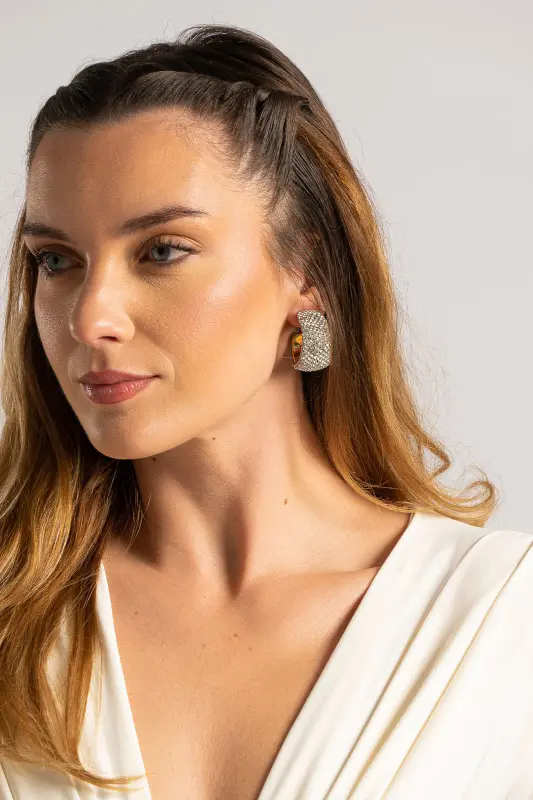 Σκουλαρίκια Studs Στρας