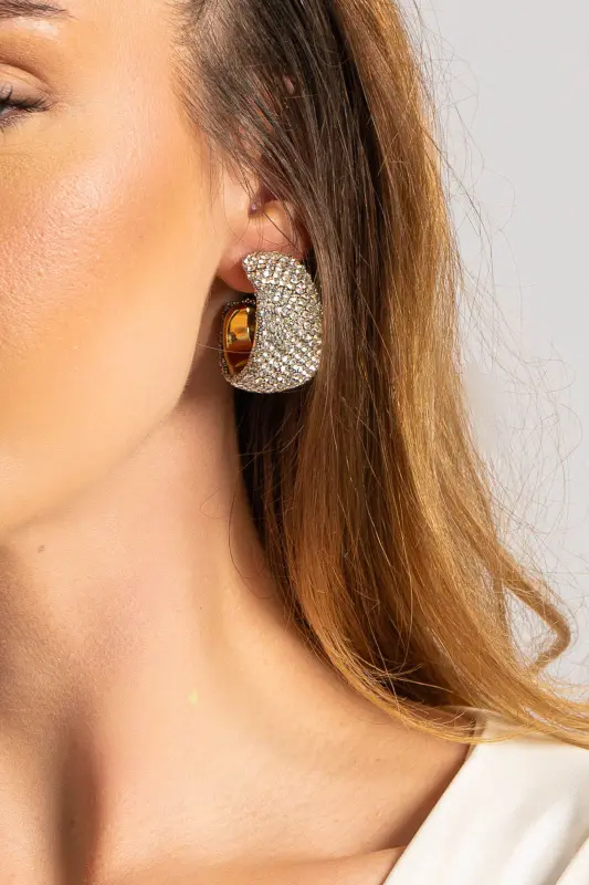 Σκουλαρίκια Studs Στρας