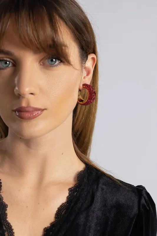 Σκουλαρίκια Studs Στρας