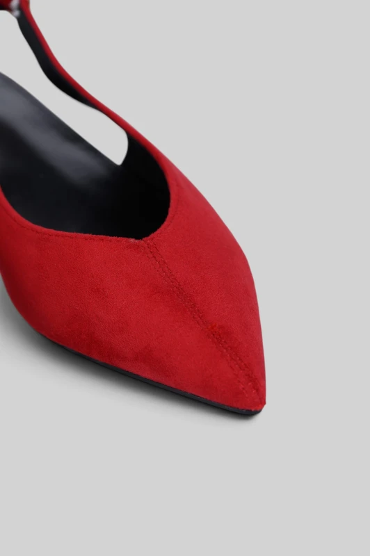 Slingback Ballet Suede Flat