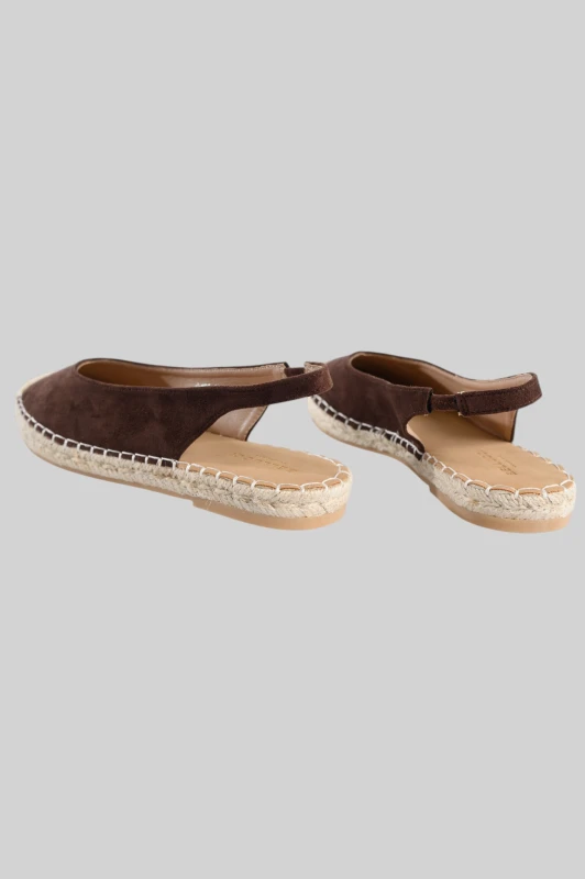 Slingback Εσπαντρίγιες Σουέτ