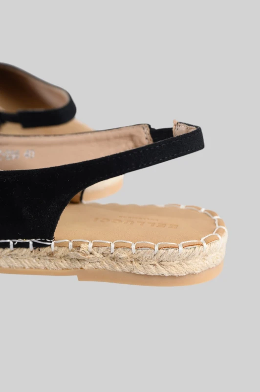 Slingback Εσπαντρίγιες Σουέτ