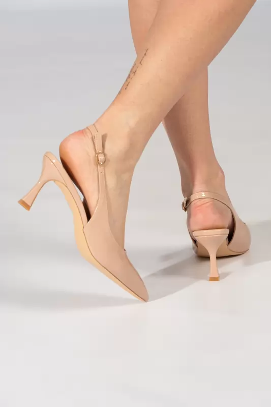 Slingback Pumps Patent Leather