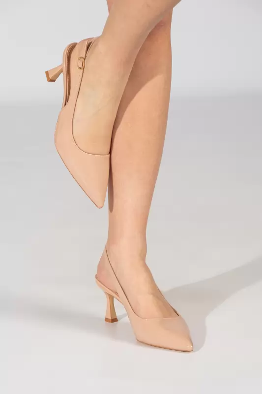 Slingback Pumps Patent Leather