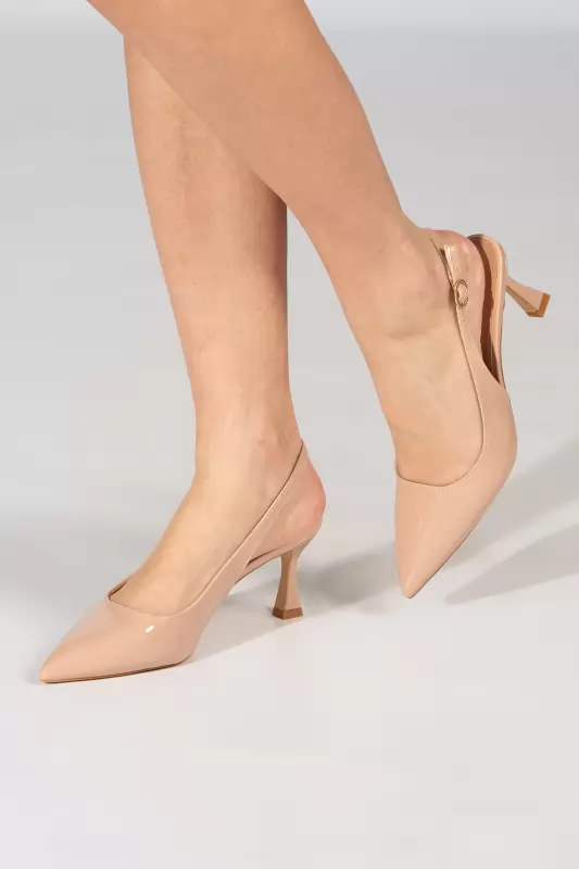 Slingback Pumps Patent Leather