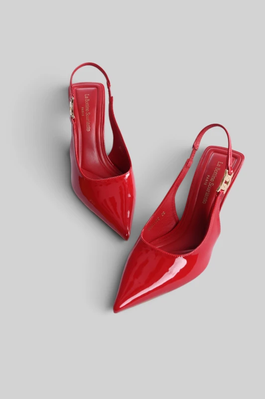 Slingback Γόβες Λουστρίνι