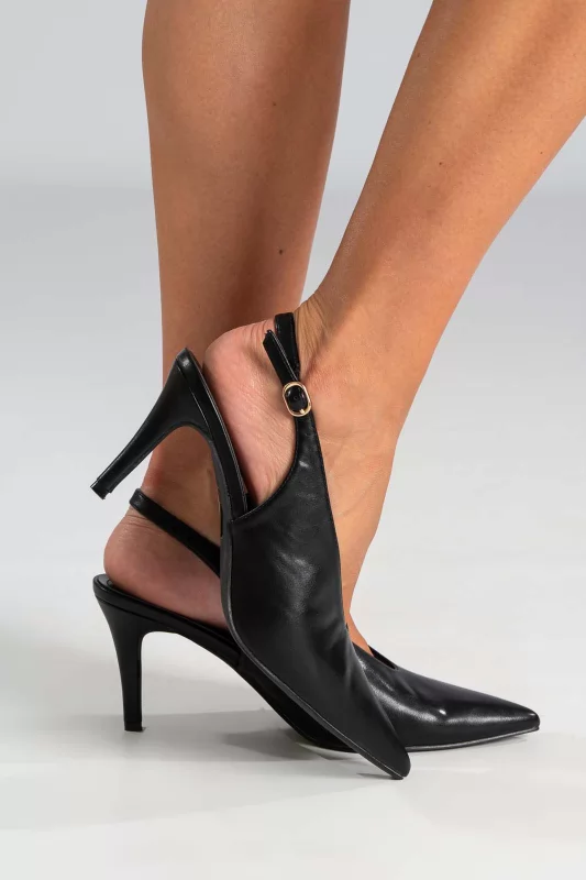 Slingback Pumps Δερματίνη