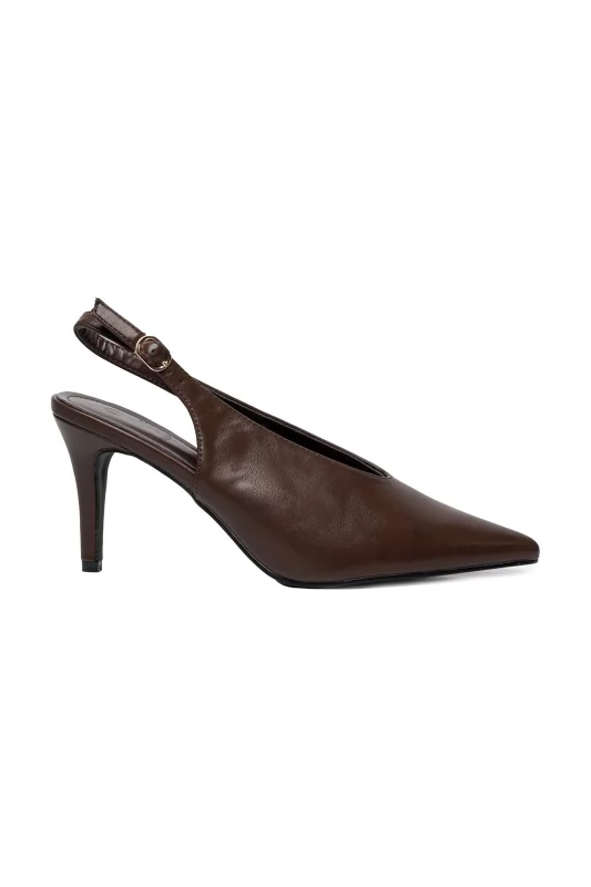 Slingback Pumps Δερματίνη