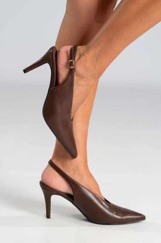 Slingback Pumps Δερματίνη
