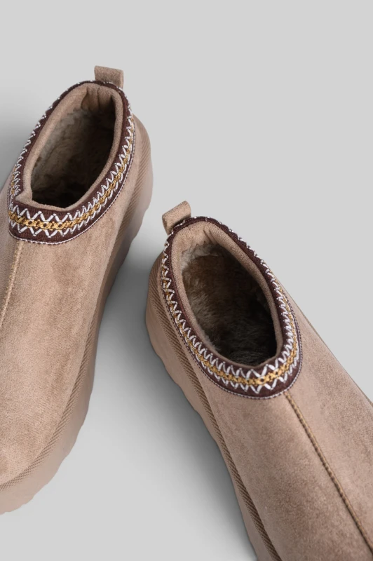 Slipper Closed-Toe Σουέτ