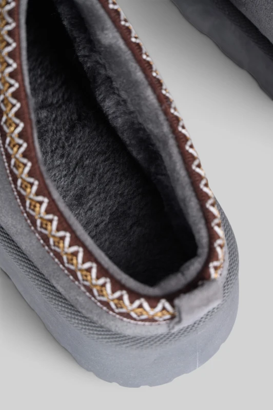 Slipper Closed-Toe Σουέτ
