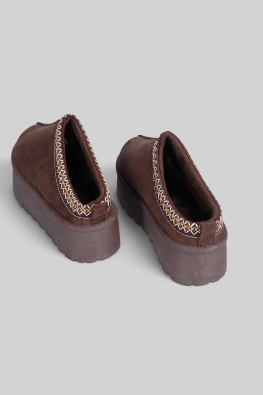 Slipper Closed-Toe Σουέτ