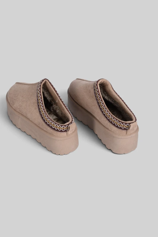 Slipper Closed-Toe Σουέτ
