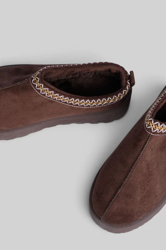 Slipper Closed-Toe Σουέτ